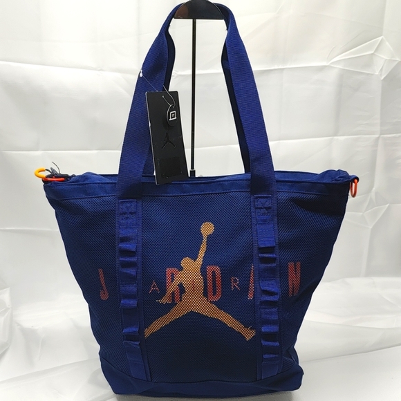 Jordan Bags Copy Nwt Air Jordan Jumpman Tote Blue Void Poshmark